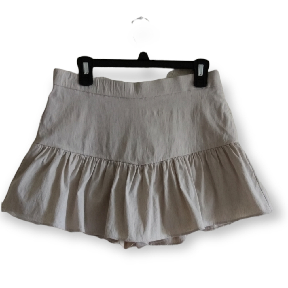 ZARA SKIRT SHORTS RUFFLE - Picture 2 of 8